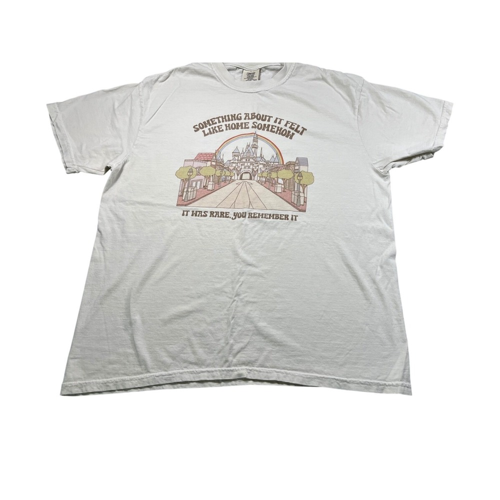 Taylor Swift Inspired All Too Well Graphic Tee XL Castle Fairy Tale Shirt